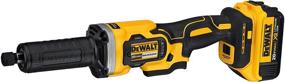 img 2 attached to 🔧 DEWALT DCG426M2 Adjustable Speed Grinder