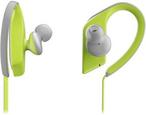 img 1 attached to Ультра-легкий беспроводной спортивный наушник Bluetooth: PANASONIC Wings Sport Headphones RP-BTS35-Y (Желтый) с микрофоном и управлением громкостью