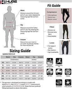 img 1 attached to ADOREISM Compression Baselayer Running Leggings