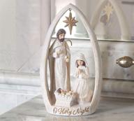 burton 9733809 family nativity decor logo