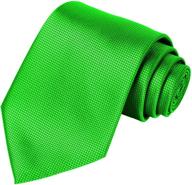 👔 mens solid color necktie by kissties: enhancing men's accessories collection with ties, cummerbunds & pocket squares логотип