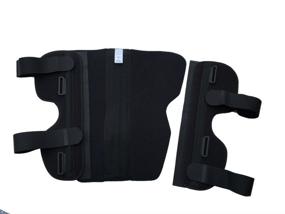 img 2 attached to 🦵 Alpha Medical Three Panel Knee & Leg Immobilizer - 14 inch Length: Enhancing Stability and Support for Knee Splint, Knee Brace - L1830