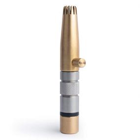 img 4 attached to 👃 [KOREAN MADE] ROYAL Anti-bac Nose Hair Trimmer for Men 'Freikugel' - Manual, Battery-free, Stainless Steel & Brass, Waterproof, Painless with Patented Mechanism ET-32