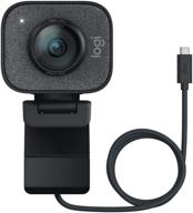 веб-камера streamcam by logitech с штатив-подставкой: оптимизируйте свой опыт видеопотоковой передачи логотип