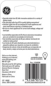 img 2 attached to 💡 GE Lighting 15820 6 Watt Indicator: Efficient and Reliable Lighting Solution