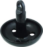 attwood 9941b1 mushroom anchor: heavy-duty 8-pound cast iron with aluminum-plated silver finish in sleek black design логотип