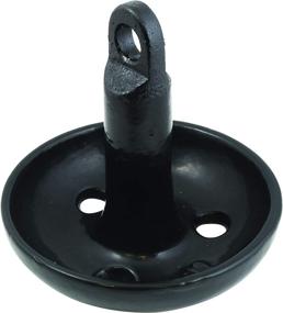 img 3 attached to Attwood 9941B1 Mushroom Anchor: Heavy-Duty 8-Pound Cast Iron with Aluminum-Plated Silver Finish in Sleek Black Design
