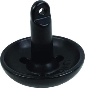 img 2 attached to Attwood 9941B1 Mushroom Anchor: Heavy-Duty 8-Pound Cast Iron with Aluminum-Plated Silver Finish in Sleek Black Design