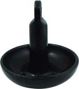 img 1 attached to Attwood 9941B1 Mushroom Anchor: Heavy-Duty 8-Pound Cast Iron with Aluminum-Plated Silver Finish in Sleek Black Design