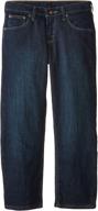 👖 premium select straight leg jeans for big boys by lee logo