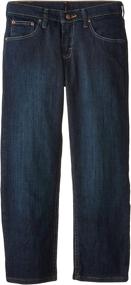 img 2 attached to 👖 Premium Select Straight Leg Jeans for Big Boys by Lee