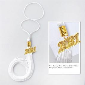 img 2 attached to Academic Graduation Tassel with 2021 Year Charm - Available in 14 Vibrant Colors - GraduationService