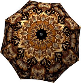 img 4 attached to UMBRELLA Designer Fashion Umbrella Stylish