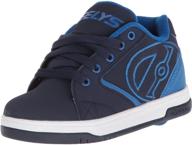 heelys unisex propel charcoal numeric_4 girls' shoes in athletic logo