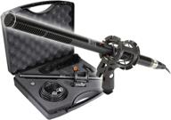 🎥 enhanced vidpro xm-88 13-piece professional video &amp; broadcast unidirectional condenser shotgun microphone kit - comprehensive set with 2 mounts, adapters, cables, and more – ideal for indoor & outdoor recording logo