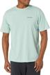 columbia thistletown protection breathable heather men's clothing in t-shirts & tanks logo