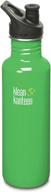 🌿 klean kanteen 27 oz stainless steel water bottle with sport cap 3.0 - organic garden: stay hydrated in style! логотип