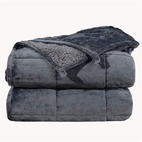 img 4 attached to Argstar Weighted Blanket Blankets Premium
