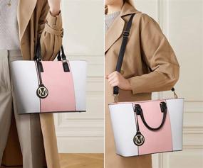 img 3 attached to MKP Handle Satchel Handbags Shoulder Women's Handbags & Wallets