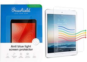 img 4 attached to 🔵 Ocushield Blue Light Filter Tempered Glass Screen Protector for Apple iPad Mini 4/5 - Enhanced Eye Protection - Accredited Medical Device - Anti-Glare