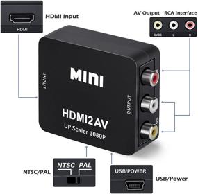 img 2 attached to Converter Composite Adapter Supports Chromecast Accessories & Supplies