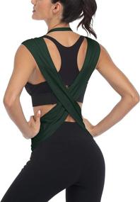 img 4 attached to ATTRACO Athletic Actives Breathable Backless Sports & Fitness