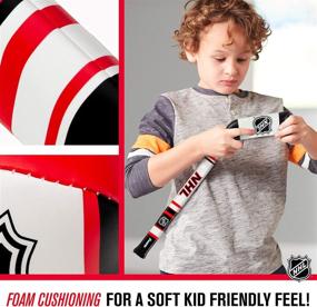 img 1 attached to 🏒 NHL Franklin Sports Kids Knee Hockey Stick & Ball Set - Soft Sport Fun Guaranteed!