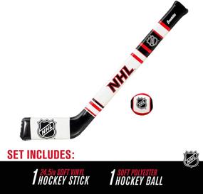 img 3 attached to 🏒 NHL Franklin Sports Kids Knee Hockey Stick & Ball Set - Soft Sport Fun Guaranteed!