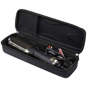 img 4 attached to 💼 Premium Hard Storage Travel Case for HOT TOOLS 24K / Revlon One-Step Hair Dryer Volumizer Hot Air Brush (Dark Blue)