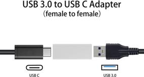 img 1 attached to Duttek USB C в USB 3.0 адаптер - Совместим с iPhone 11, Google Pixel, Huawei - 2 штуки (серебро)