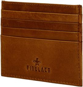 img 1 attached to Finelaer Leather Pocket Minimalist Wallet