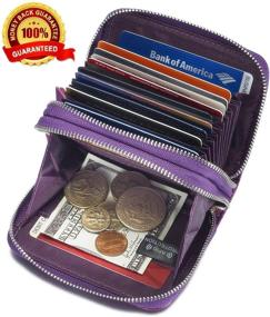 img 3 attached to KALMORE Womens Standard Purple Universal Women's Handbags & Wallets