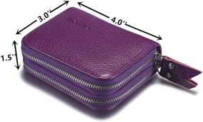 img 2 attached to KALMORE Womens Standard Purple Universal Women's Handbags & Wallets
