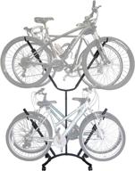 🚴 mobile storage stand for home, garage, & office: let's go aero v-tree-4 four bike stand (model b00284) logo