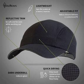 img 3 attached to 🏃 TrailHeads Race Day Performance Running Hat: Lightweight, Quick-Dry Cap for Men