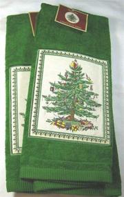 img 1 attached to Spode Christmas Kitchen Linen 100 Хлопок Зеленый