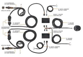 img 3 attached to 🔥 GlowShift Черный комплект Wideband датчика воздух/топливо AFR - Двойной цифровой дисплей - В комплекте кислородные датчики - Выход для логирования данных - Приварные накидные гайки - Прозрачный объектив - Многокрасочная подсветка LED - 2-1/16" 52мм