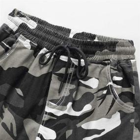 img 2 attached to 🩳 TLAENSON Camo Cargo Boys' Shorts: Military-Inspired Bermuda - Comfy & Stylish Option for Kids' Clothing