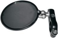 crg mirror - left side hindsight ls in black (hsls-200-l) logo