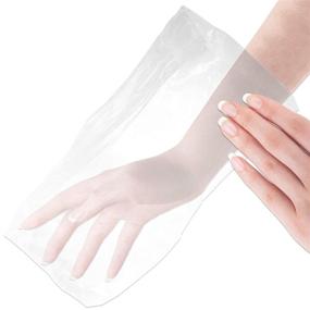 img 2 attached to 💯 100 Counts - Pana Genuine Paraffin Wax Thermal Mitt Bath Liners for Hand or Foot: Ideal for Professional and Personal Use, 15 x 10 Inches