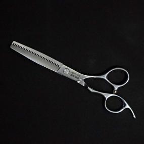 img 2 attached to 💇 Fcysy Hair Thinning Scissors Cutting Shears - Professional Barber Sharp Layering Haircut Tool for Women Men - 6 inch Hairdressing Thinning Shears with 10-15% Thinning Rate