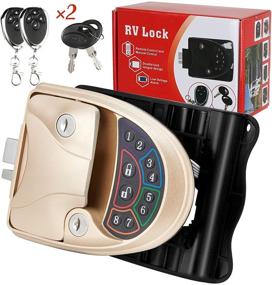 img 4 attached to Keyless Deadbolt Wireless Controllers Accessories RV Parts & Accessories