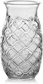 img 2 attached to 🍍 Set of 4 Libbey Tiki Pineapple Glasses – Enhance Your Tropical Experience!