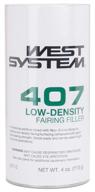 🔧 west system 407-5 low density filler 4 oz: perfect for lightweight and strong repairs logo