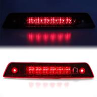 🔴 high mount red lens third brake light stop lamp for 2005-2010 jeep grand cherokee pick-up truck logo