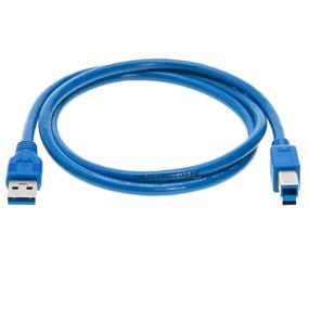 img 4 attached to 💪 Ultimate Male Cable Charger for Printer and Laptop: Unmatched Performance and Compatibility