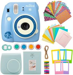 img 2 attached to Fujifilm Instax Mini 9 Disney Frozen 2 Camera Bundle with 20 Instax Mini Twin Film Pack and Accessories (3 Items)