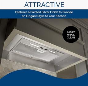 img 1 attached to 🔲 Silver 30-Inch Broan-NuTone LB30 Kitchen Range Hood Box Liner