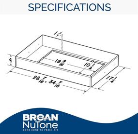 img 3 attached to 🔲 Silver 30-Inch Broan-NuTone LB30 Kitchen Range Hood Box Liner