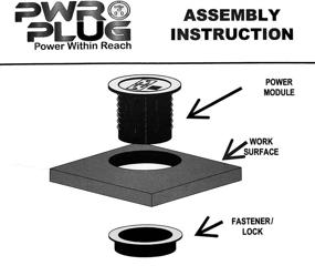 img 1 attached to Настольный компьютер Power Grommet Outlet Data Center Fit 3"